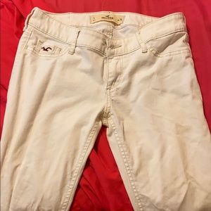 Hollister White Jeans